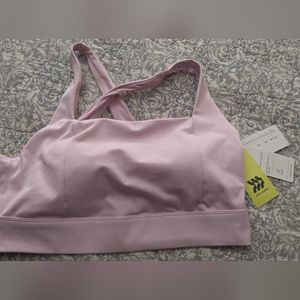 Lot of 2 All in Motion Size XL Pink Sports Bras One NWT & One NWOT
